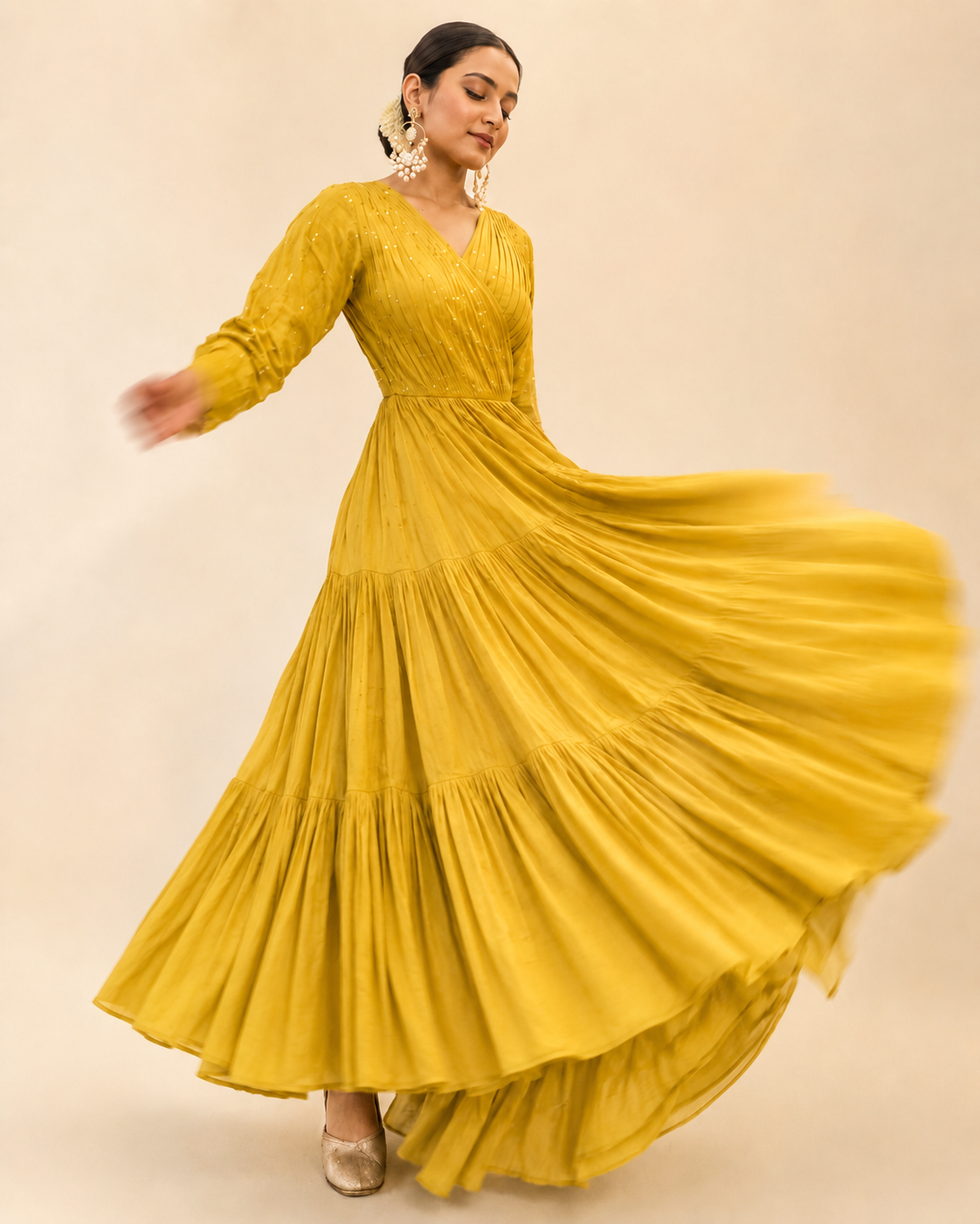 The Angrakha Maxi Dress