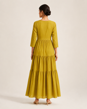 The Angrakha Maxi Dress